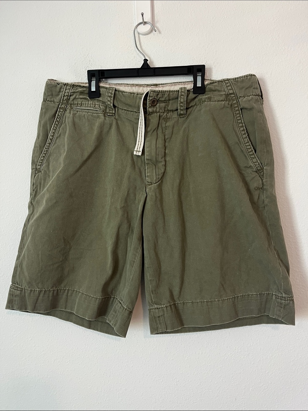POLO RALPH LAUREN Green Khaki Chino Shorts